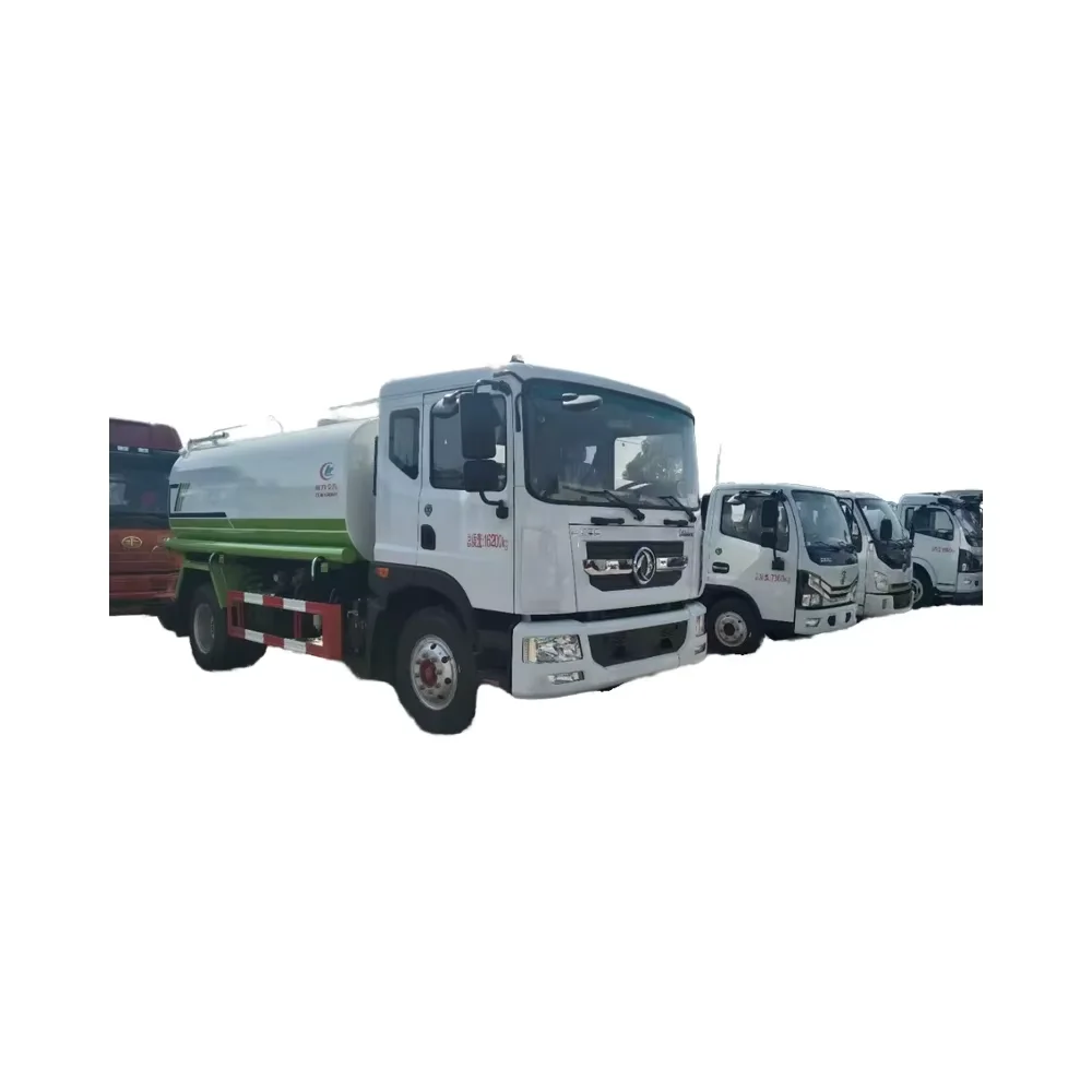 DONGFENG 4x2 Mini Street Watering Cart New 5CBM 10CBM Diesel Fuel Tank Truck for Farms with Pump Motor Engine 6x6 Drive Wheel