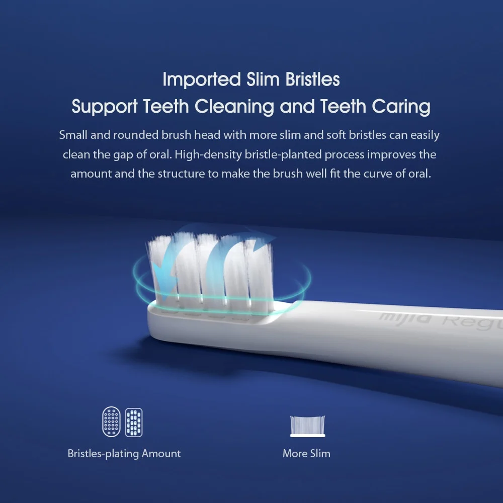 Toothbrush Replacement Tooth Brush Heads For Mijia T100 Smart Electric Toothbrush Deep Cleaning Tooth Brush Heads