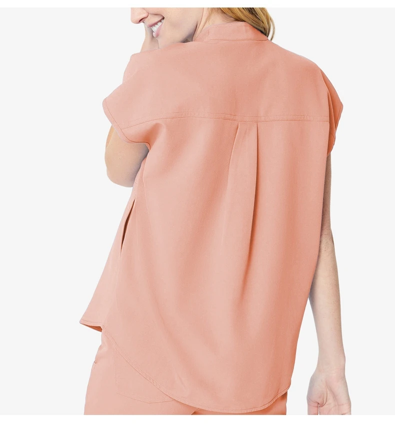 Elastic quick-drying medical work clothes Oral Dentist Operating Room Surgical Clothes Summer Thin