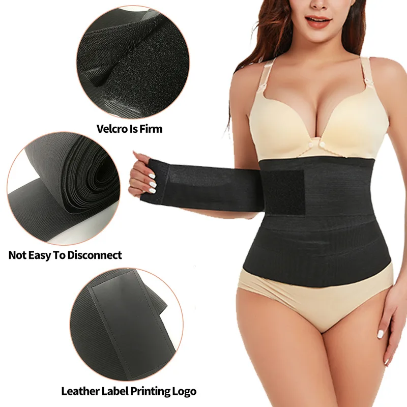 Wrap Belt Waist Trainer Shaperwear Women Slimming Resistance Bands Cincher Body Shaper Fajas Control