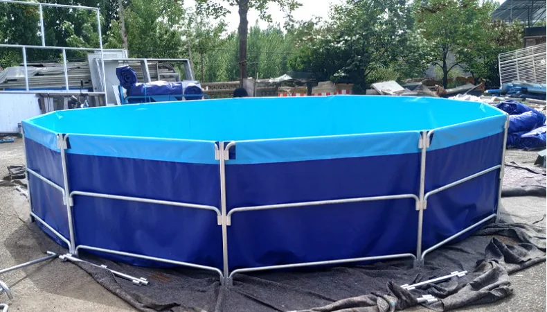 Factory Direct Wholesale Price Water Storage Aquaculture Pond Sunscreen Wear-resistant PVC Tarpaulin Fish Pond