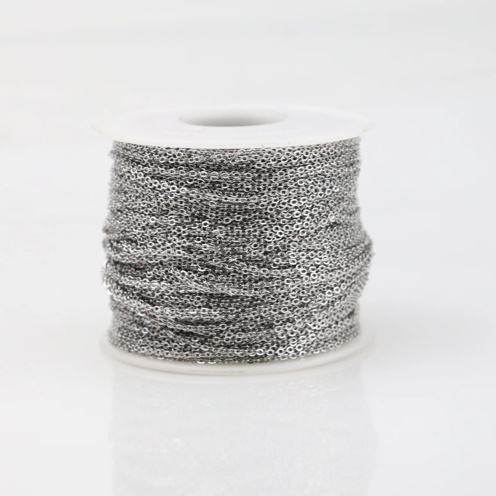 Stainless Steel Cable Rose Gold Chain O Chain For Diy Bracelet Jewelry Making Supplies Necklace Accessory Wholesale