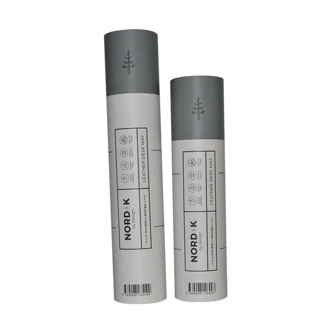 Custom logo biodegradable craft paper tube mousepad packaging box round cardboard boxes for mouse pad packaging