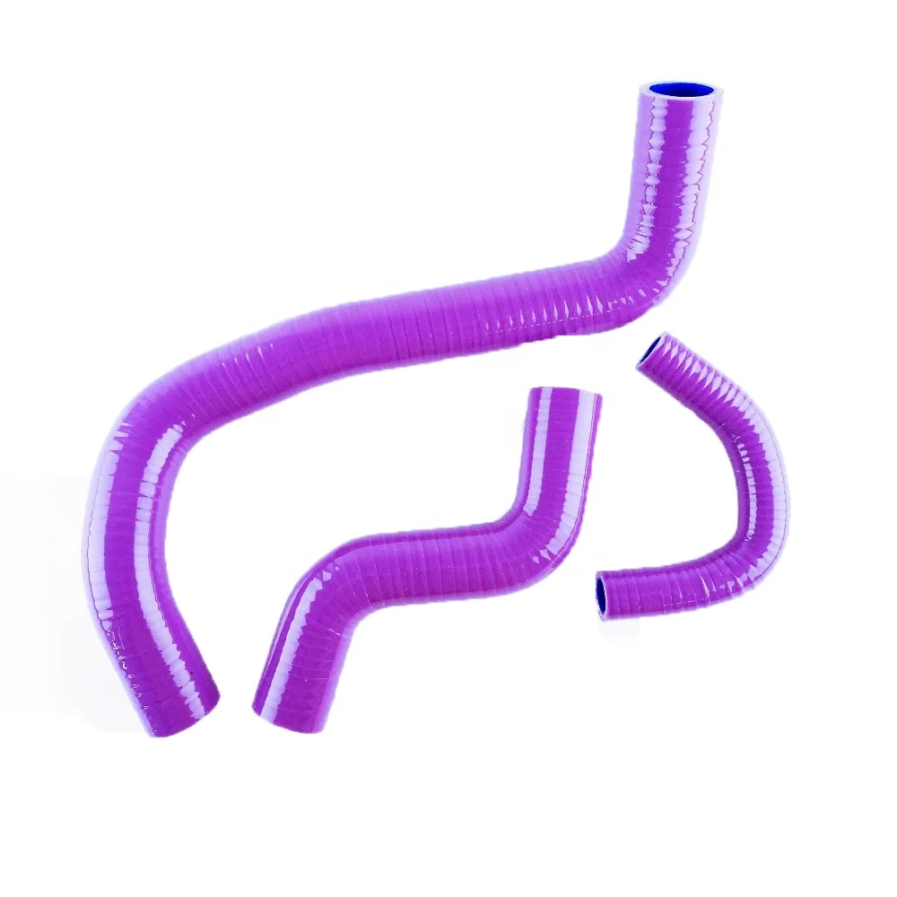 Auto Racing Parts Turbo Intercooler Intake Pipe Radiator Silicone Boost Hose Kit For Nissan MARCH  ECVT