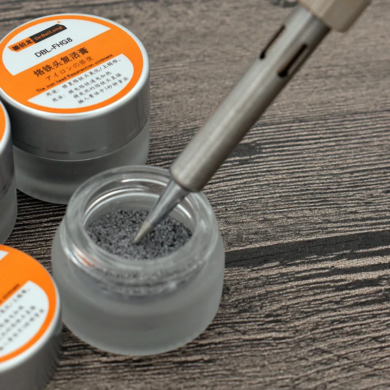 Lead-free Soldering Iron Tip Refresher Clean Paste for Oxide Solder Tip Head Resurrection Cream