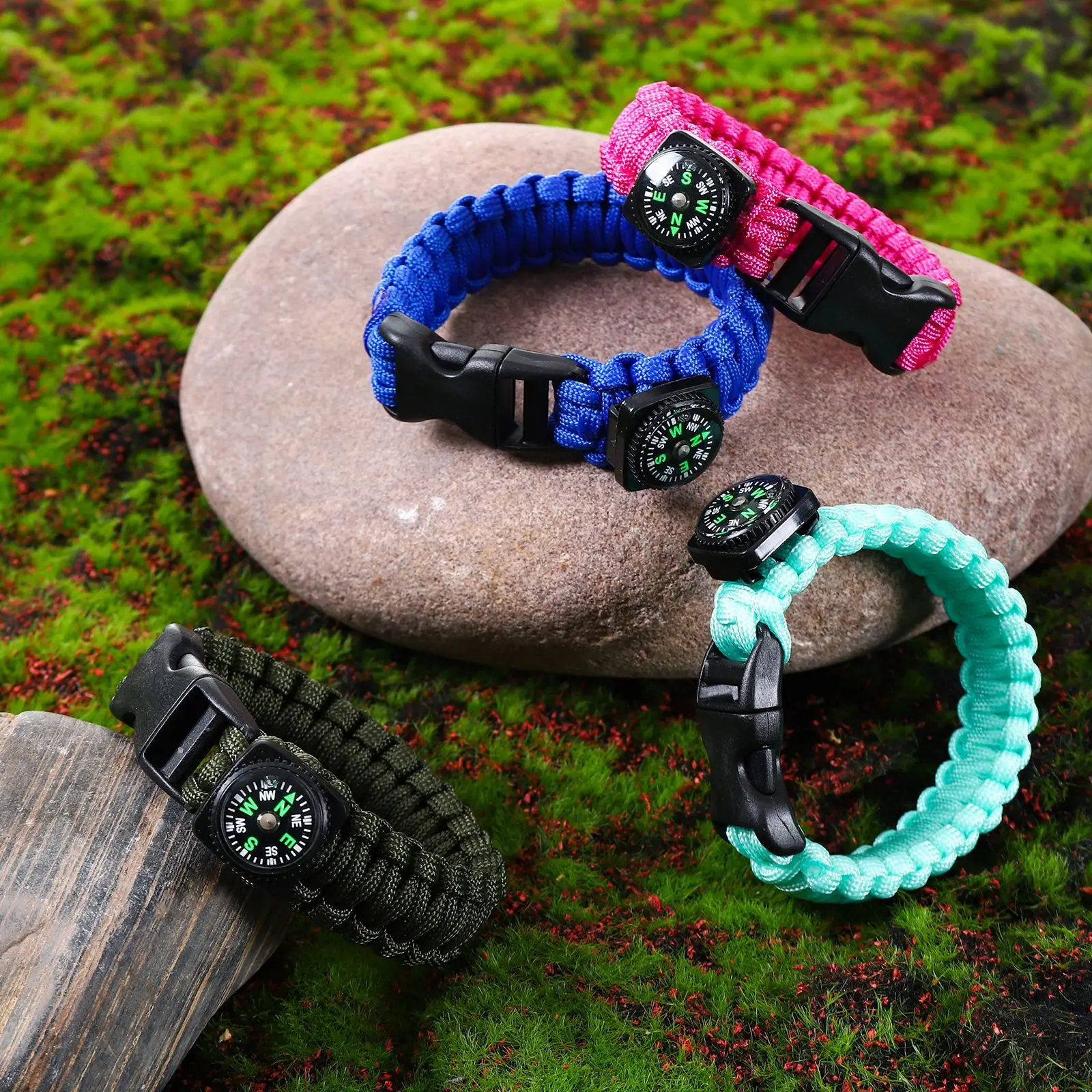 New Design Cheap Price Wholesale Promotion Gift Hand Braided Compass Bracelet