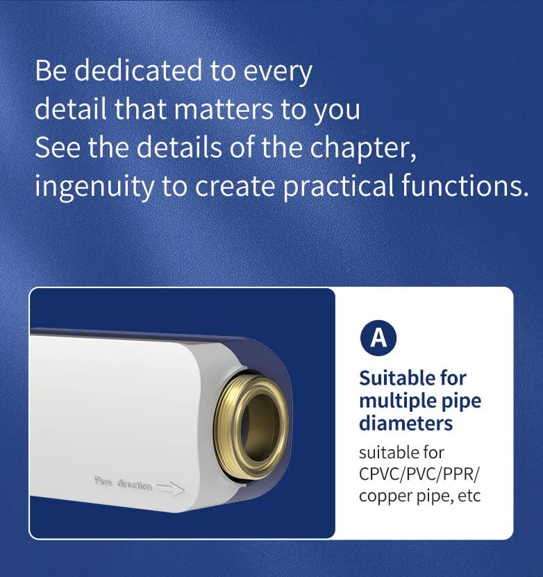 OEM whole house scale reducer 100% physical water softener reverse osmosis scale inhibitor no chemical