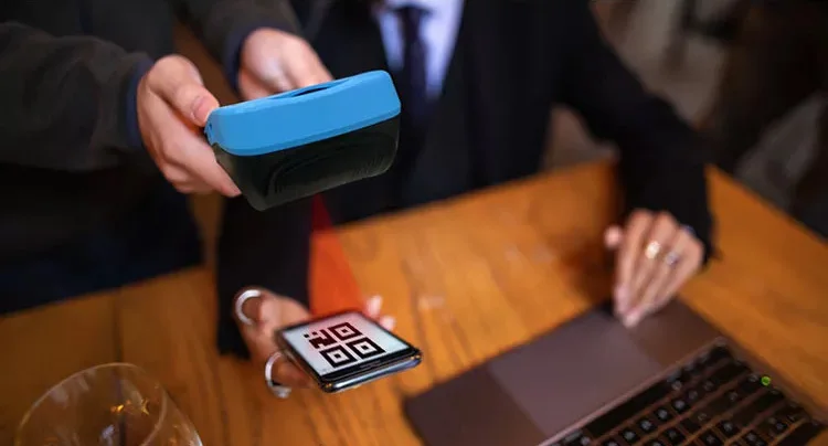Портативный мобильный Android Rfid POS-терминал для чеков с 58 мм беспроводного Pos-терминала