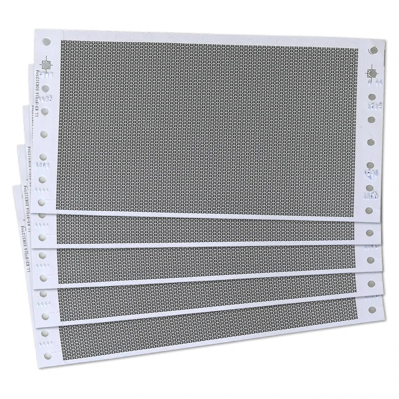 Paper carbonless 3 ply continuous carbonless printing paper for pin mailer and confidential salary paper