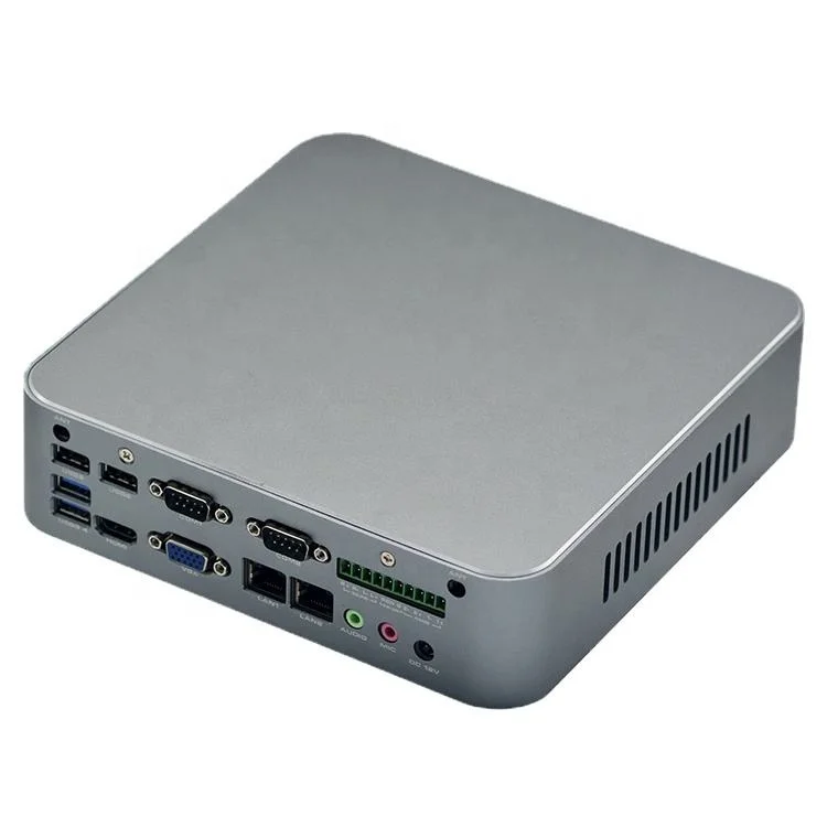 H4627Z New design dual Intel I211 LAN aluminum case Croe i7 Mini PC with Phoenix Terminal