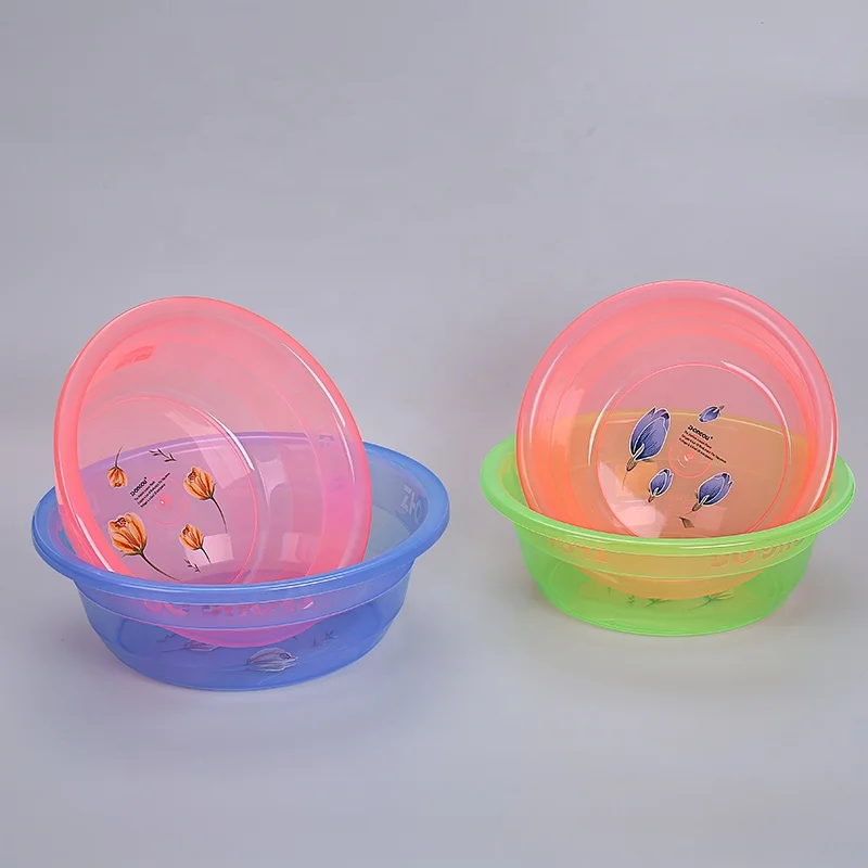 
8inch-18inch Very cheap durable colourful bathroom pocket basin plastic 