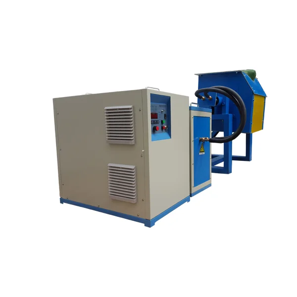 15KW Medium Frequency Induction Melting Smelting Furnace For Gold Aluminum