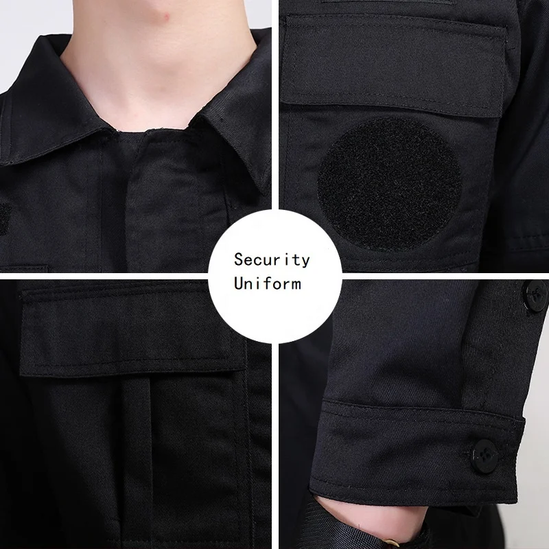 Black Guard Combat Uniform/smuralor Guard 20 Sets Summer,summer S-3XL Short Sleeve Shirts Security Uniform Jacket for Guard