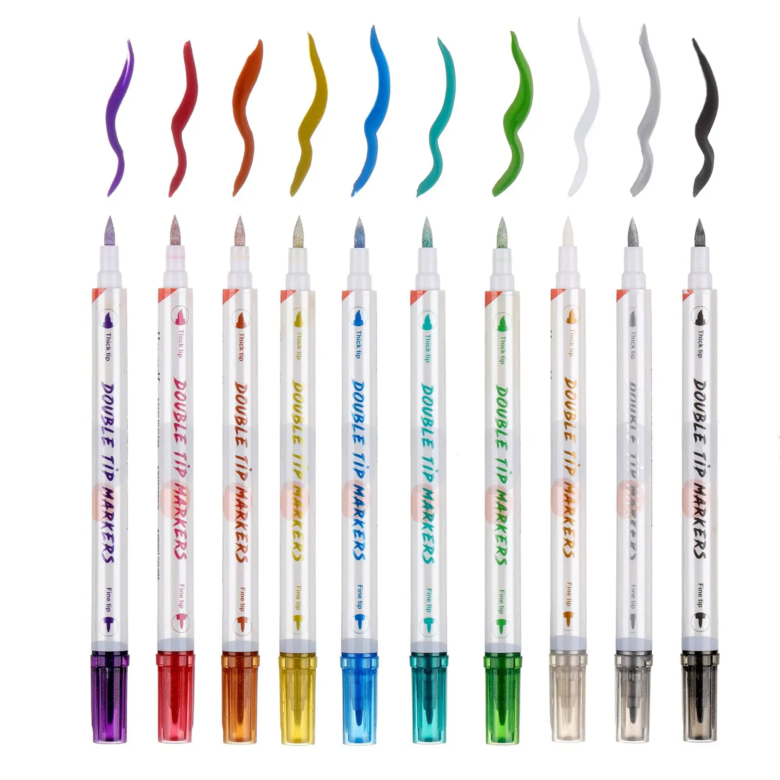 Skin-Friendly Multiple Stencils Halloween Cosplay Glitter Tattoos Kit Waterproof Girls Face Body Temporary Tattoo Markers