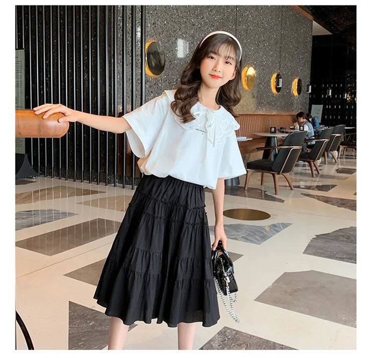 New Fashion Wholesale Supplier, Boutique Flower Girl Princess Wedding Birthday Party Summer Skirts For Girls 12 Years Old/