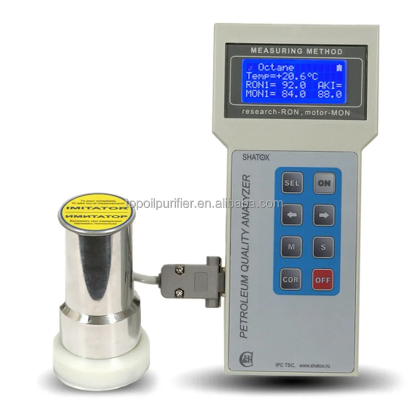 LCD liquid crystal display Portable Gasoline Octane and Diesel Cetane Tester TP-150