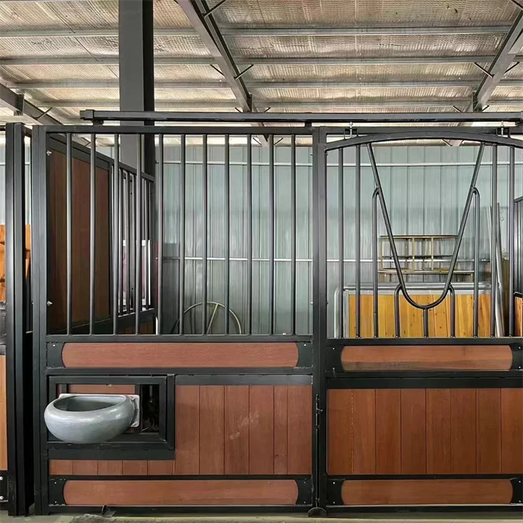 Customization Factory Price Stable Stall Portable Temporary Stables Horse House Bamboo Panels