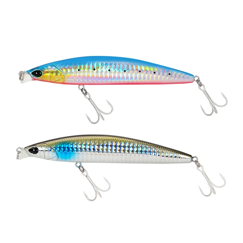 TSURINOYA 118F Floating Minnow Shallow Range Fishing Lure 118mm 19g DW95 Long Castinig Saltwater Seabass Hard Bait Jerkbait