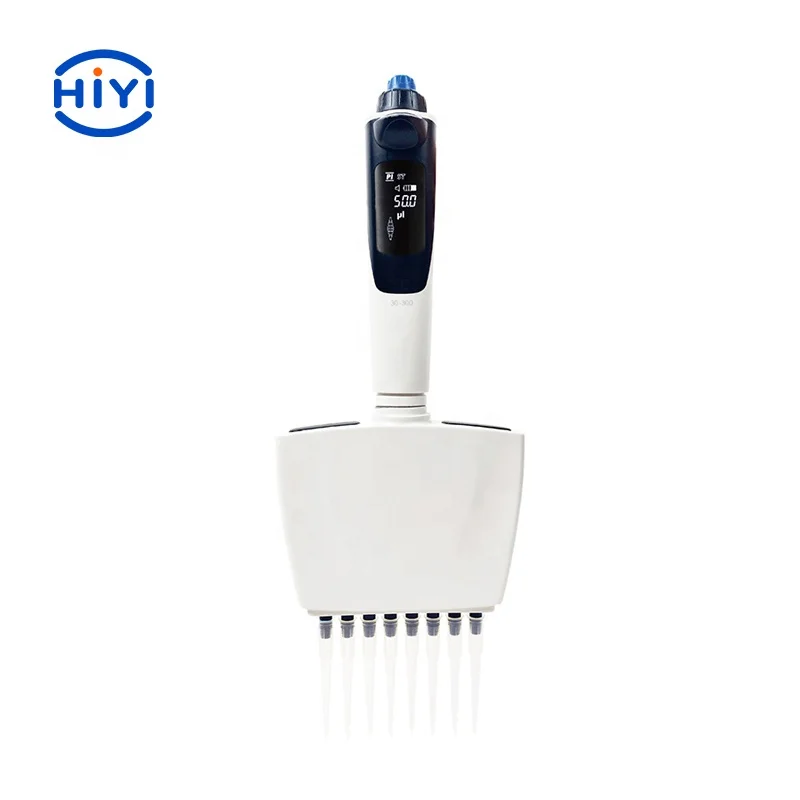 HiYi dPette+ Laboratory Multi-functional 8-channel Electronic Pipette Best Suited For Microbiology Immunology