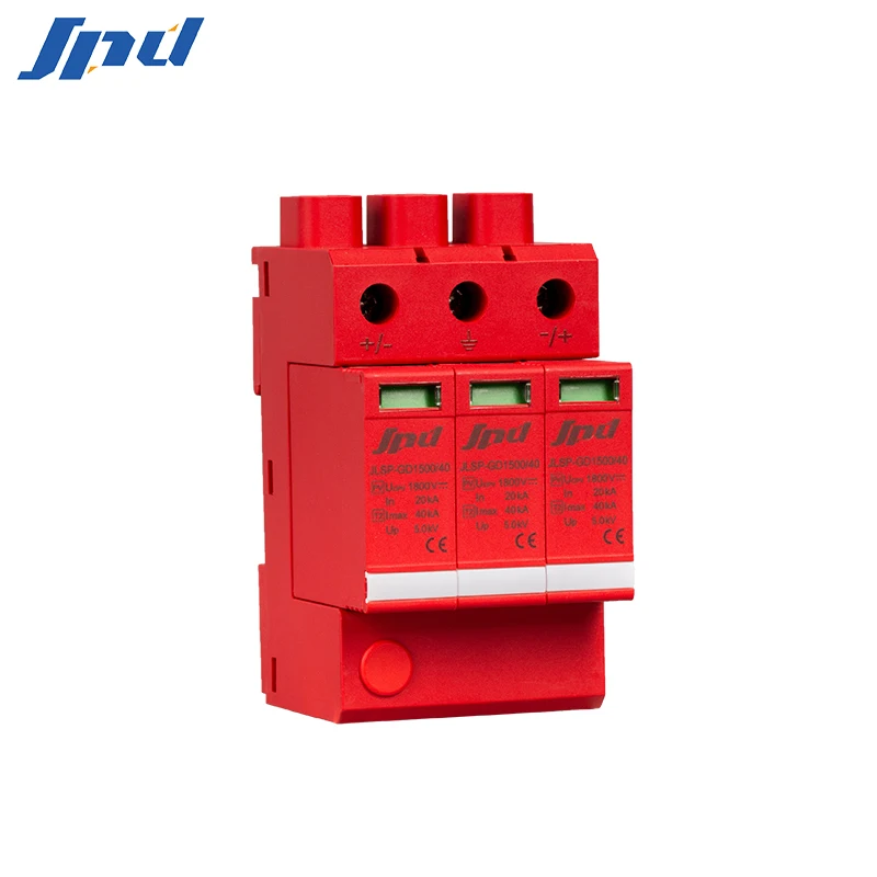 1500v 40ka dc spd surge protective device lightning protection pv system