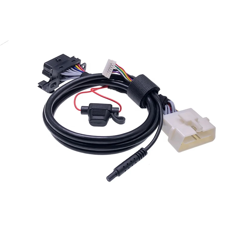 AOTAI 12V and 24V 16 pin OBD custom harness OBD-II DIY Cable OEM for Vehicle and truck