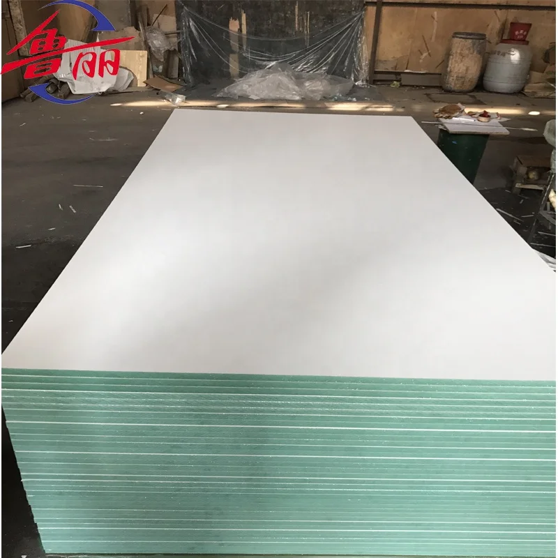 Waterproof HMR Green 18mm waterproof MDF board Melamine Moisture-proof  MDF