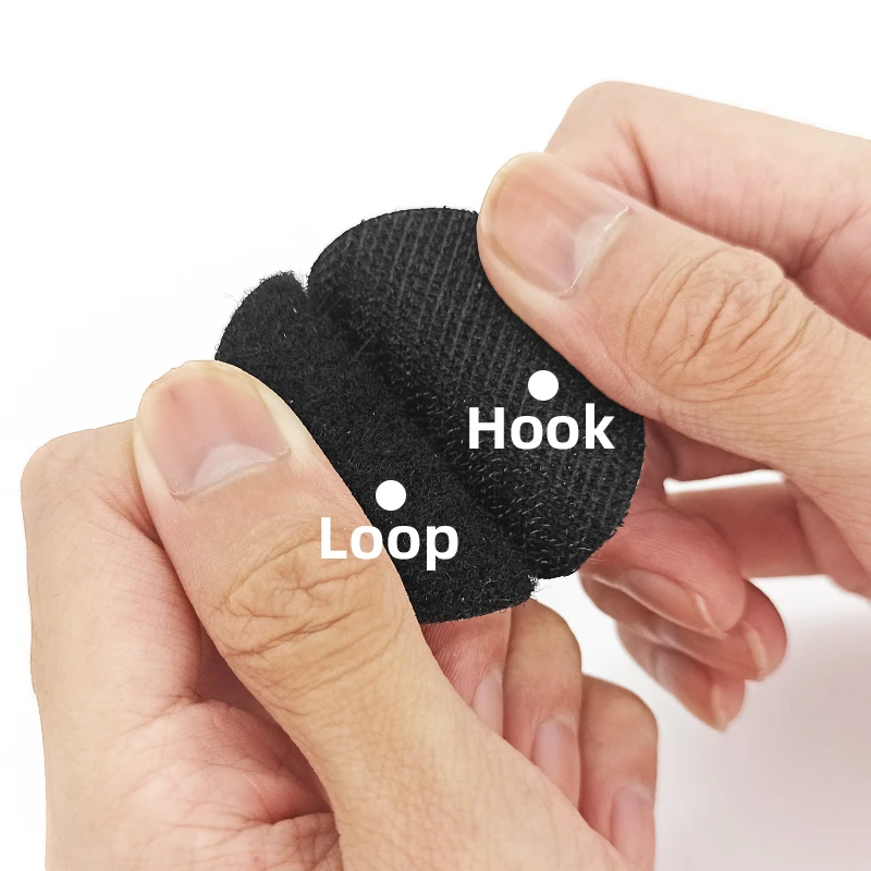 Velcro Rollers Dots Nylon Hook and Loop Patches With Velcro
