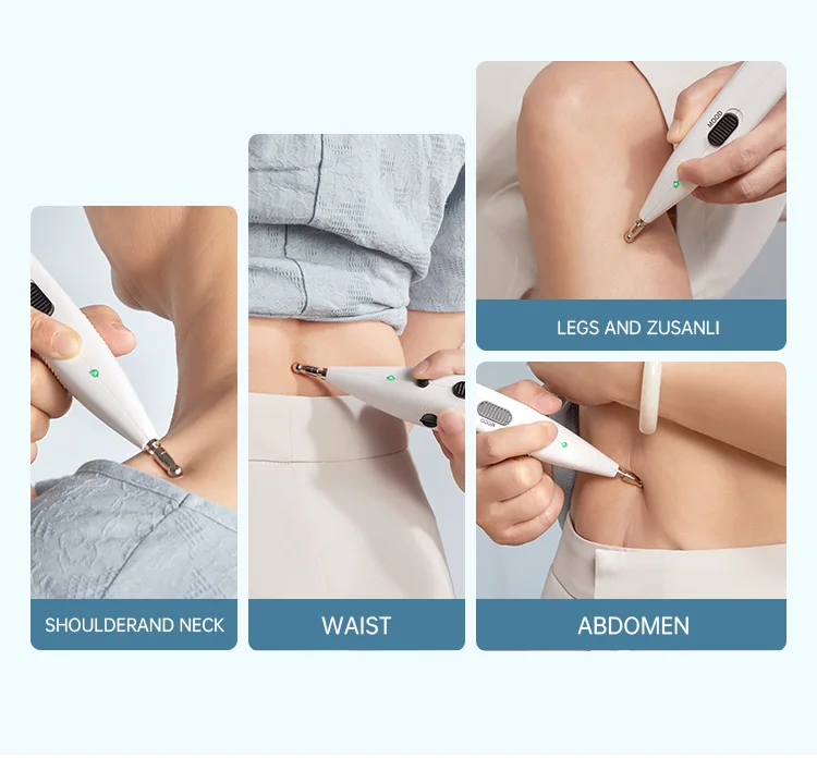 Chinese medical meridian health device digital therapy acupoint energy detector acupuncture point pen