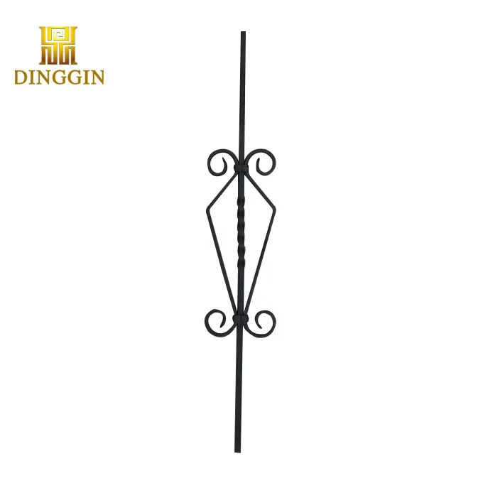 Adjustable Wrought Iron Scroll Balusters