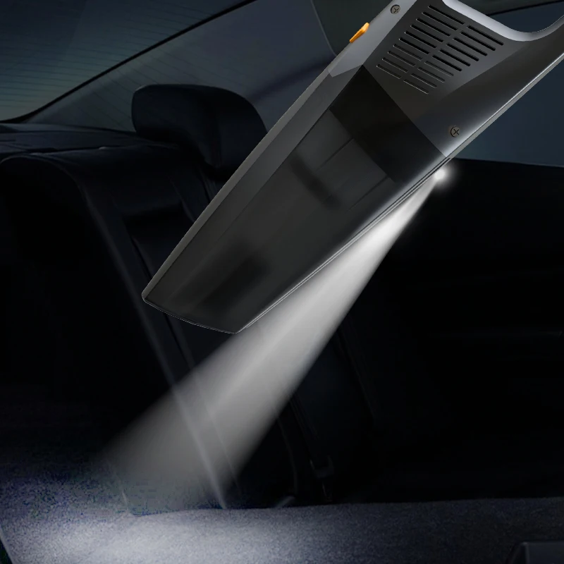 Car Vaccum Cleaner Low Noise Portable Rechargeable Handheld Powerful Suction Auto Vacuum Cleaner For Car