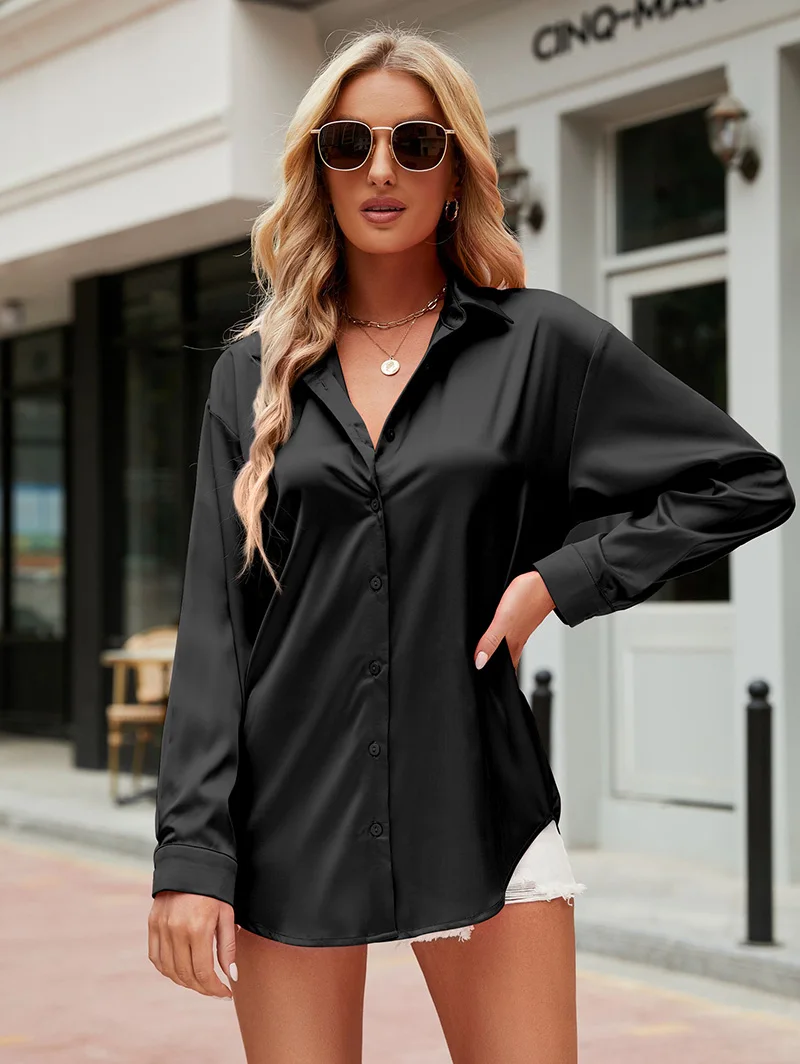 Fashion 2023 Women Blouse Office Shirt Women Tops Blusas Long Sleeve Chiffon Shirt Women Tops And Blouses