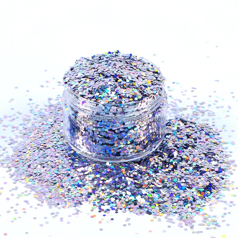 Wholesale Bulk High Sparkling Solvent Resistant Holographic Glitter Powder For Resin Craft Nail