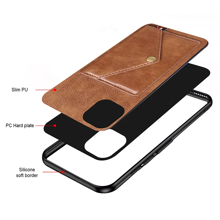 Classical Protection Genuine Leather Mobile Phone Case For iPhone 14 13 12 11 Pro XS Max Mini X 8 7