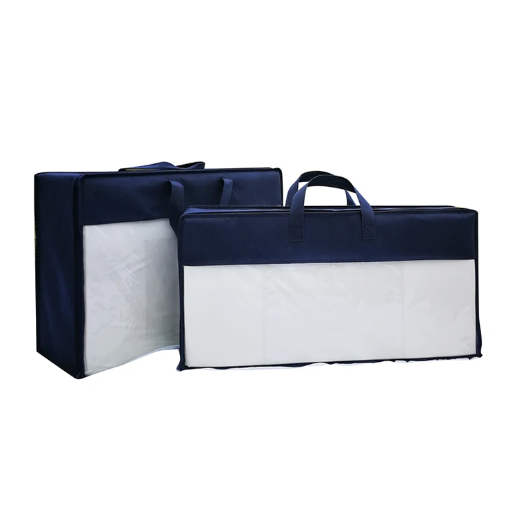 High-density queen king size bed 3 folding memory foam mattress