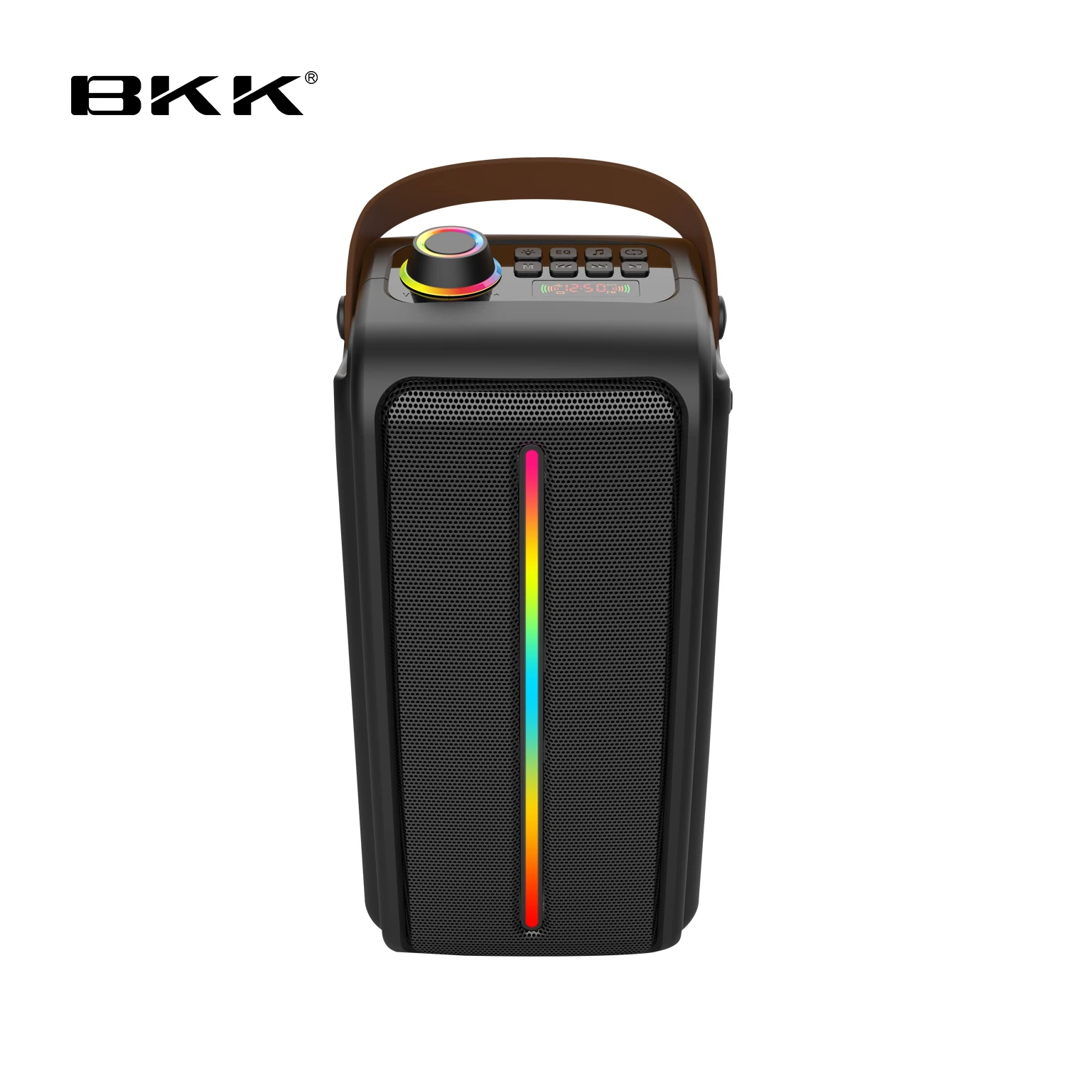 New Arrival  Portable Handle  Speaker Sound Box Outdoor Speaker with Colorful Light  Bluetooth Speaker