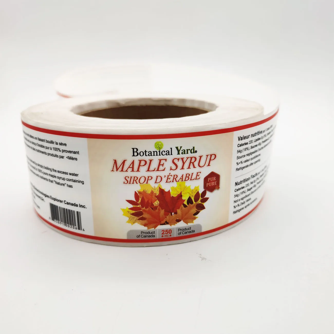 Art Half Full Color Printing Label Shampoo Adhesive Sticker Custom Die Cut Industrial Packing Food  Label