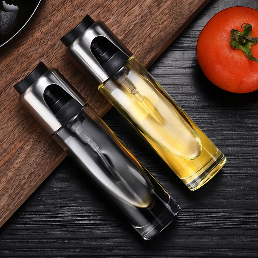 100ml 200ml glass sprayer oil spray bottle for cooking