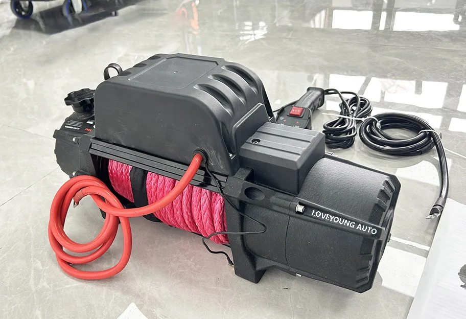 Waterproof 4x4 12V 13000 lbs Fast Speed Off Road Electric  Winches for Sale