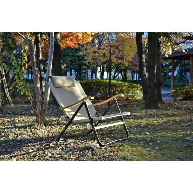 Areffa Aluminum frame comfortable beach camp chair folding with canopy