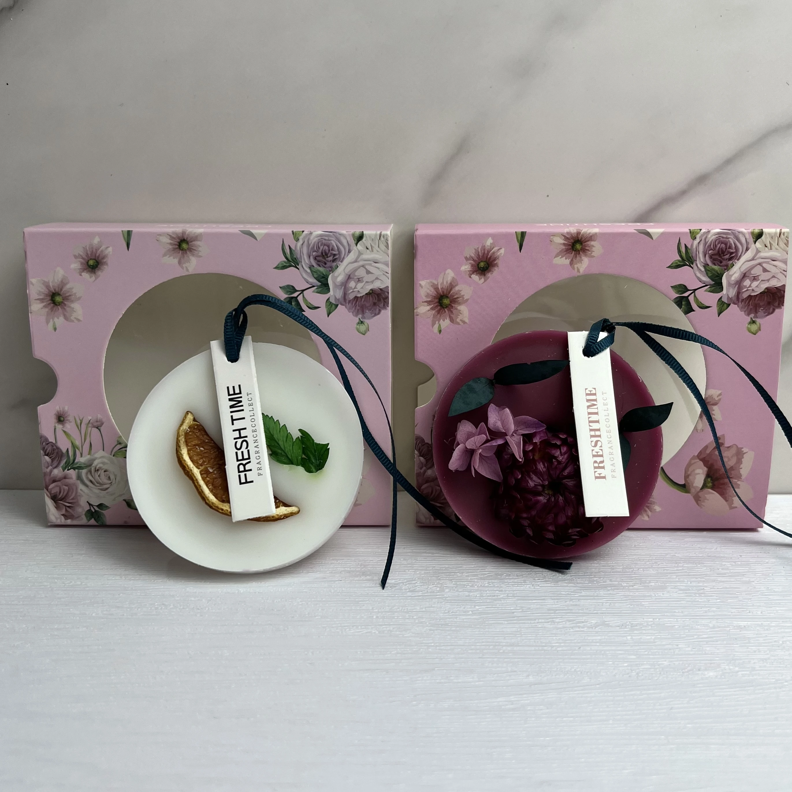 High Quality Candle Tablets Tablet Scented Dried Flowers Hanging Wax Sachet