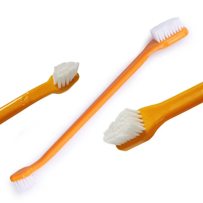 Factory Wholesale Pet Beauty Toothbrush Dog Cat Dental Stone Cleaning Kit Pet Dog Toothbrush And Toothpaste Set