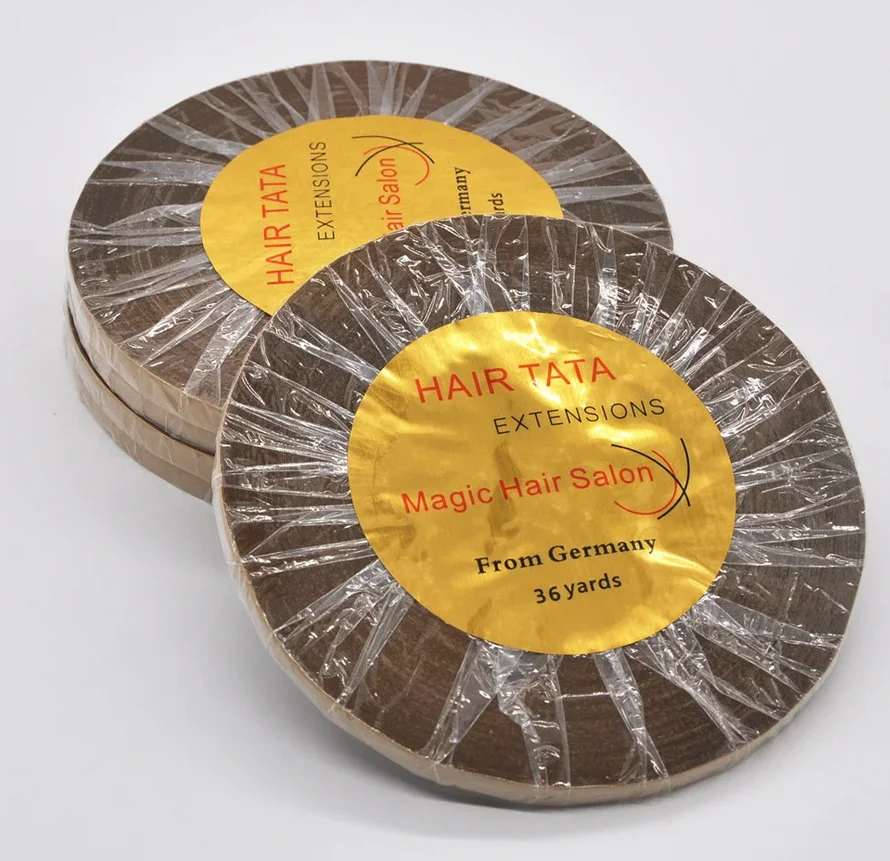Wholesale Double-side Adhesive Hair Extensions Tape  Magic Hair Salon From Germany For Tape Wig Extension