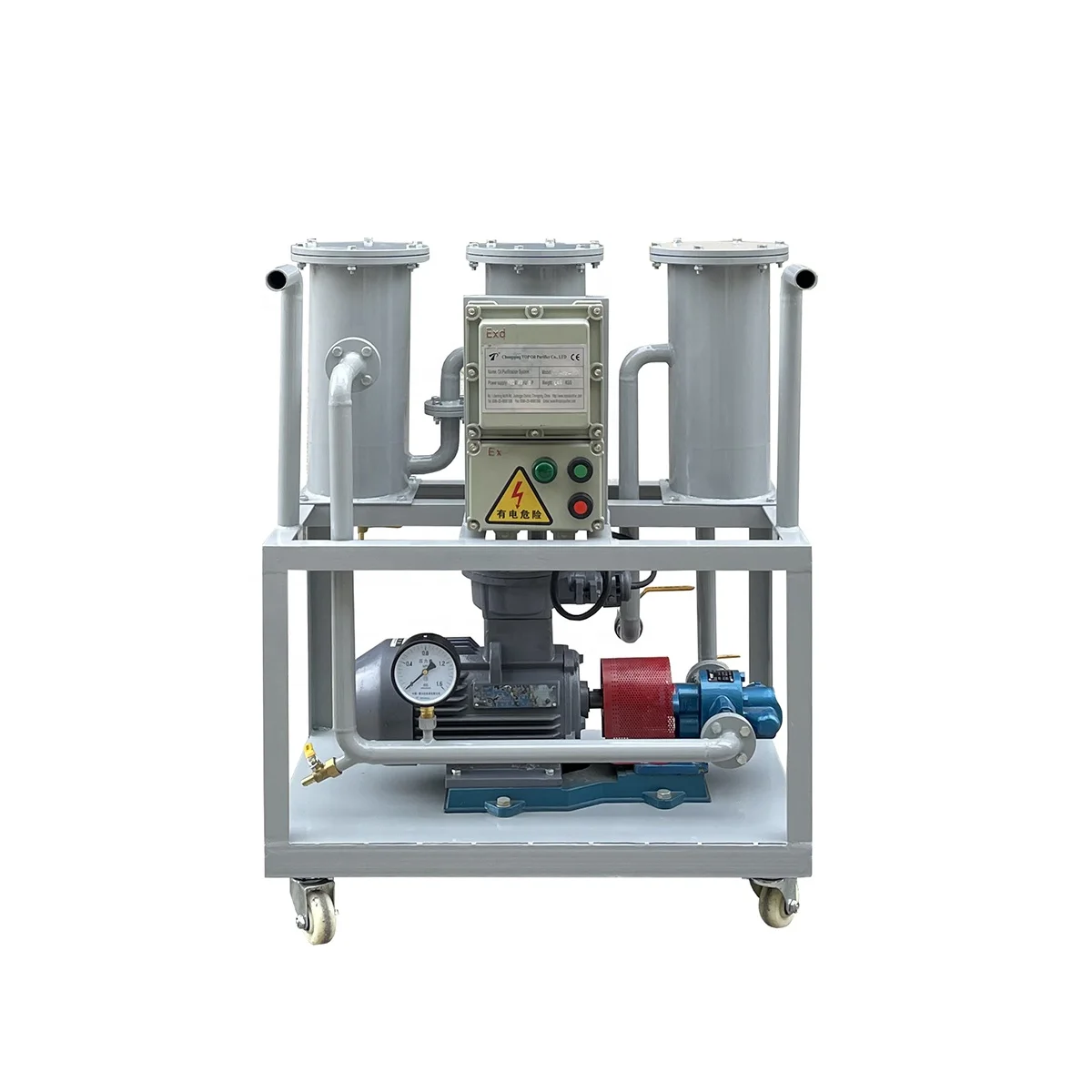Simple Operation Impurities Separation Waste Oil Purification Machine