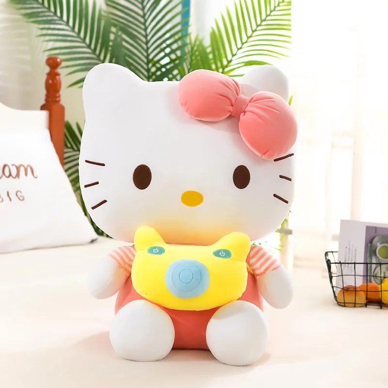 Wholesale Famous Cartoon Character Soft Toys Anime Doll Stuffed Hello Cat Kitty Plush Toys Kids Gifts