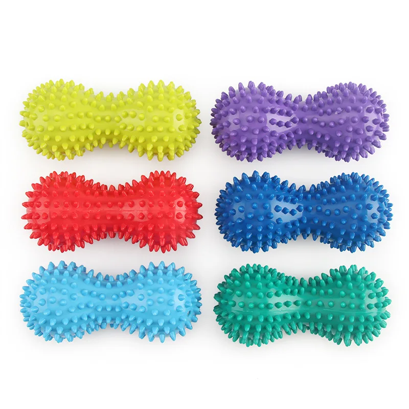 Factory Direct Sales Hot Selling Pvc Peanut Thorn Ball Massage  Yoga Massage Ball  Inflatable Hedgehog Balls