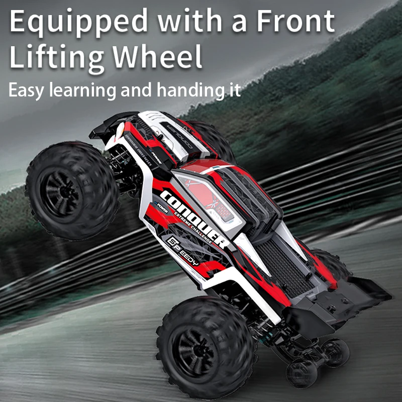 WB102 RC drift cars High Speed Vehicle Model Vehicle Brushless Four Wheel Drive All Terrain Big Foot Off road Vehicle