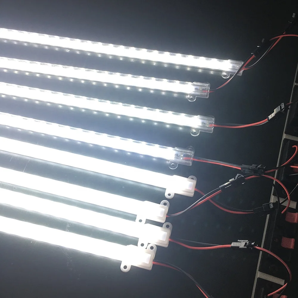 144leds ac 110v 220v outdoor led hard strip light waterproof