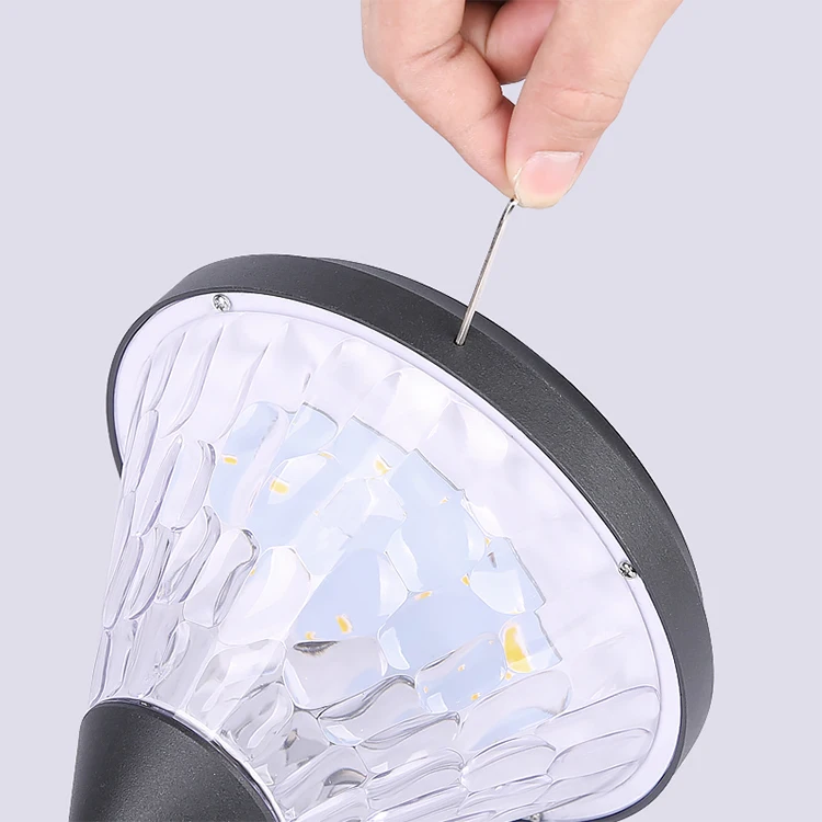 Decorative Ground Garden Solar Led Lamps Warm White Cold While Solar Lawn Lamp for Landscaping