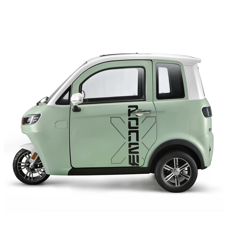 EEC COC approved 60V1500W 58Ah battery 3 wheel 2 seater mini ev electric car