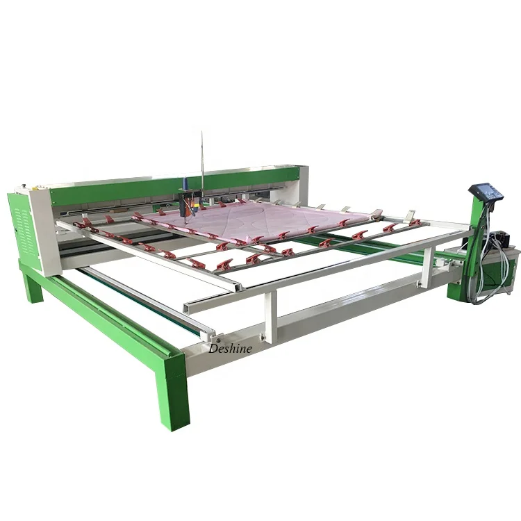 Industrial computerized cotton quilt sewing machine bed comforter quilting machine